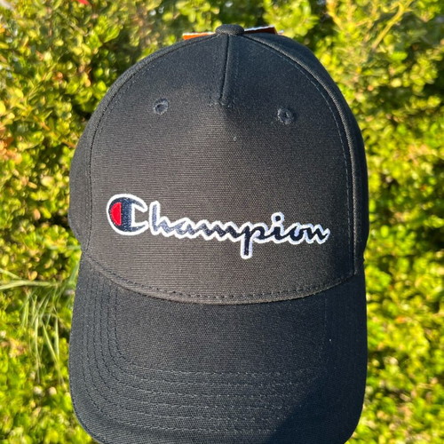 Champion hat brand new with tags, black, one size