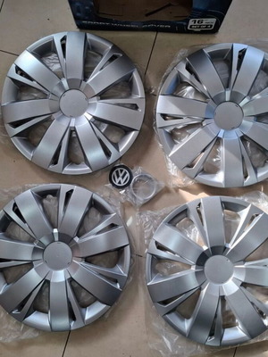 VW 16 Inch Croatia Cover Hubcaps Set of 4 New