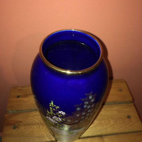 Porcelain vase set from Japan used, 3 pieces