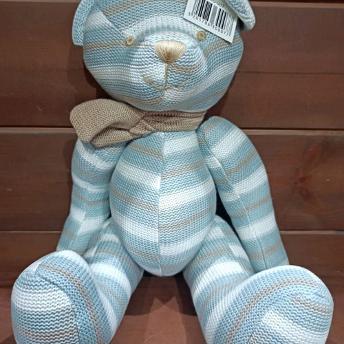 Trimar knitted bear new with movable limbs