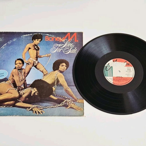 Boney M. Love For Sale vinyl used, Greek pressing 1977