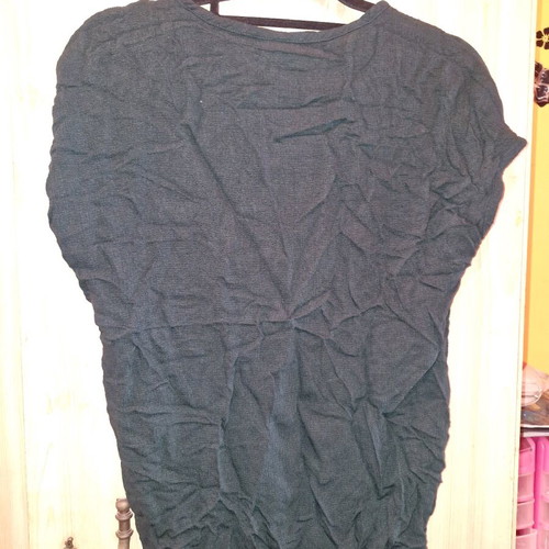 Vero Moda short-sleeve blouse dark green like new size S