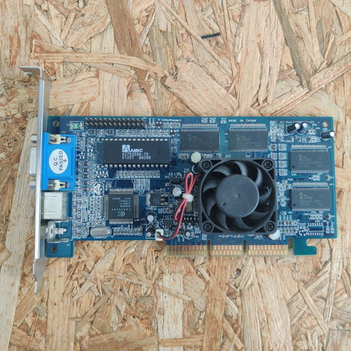 Nvidia Riva TNT2 M64 32MB AGP graphics card used