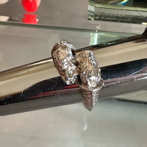 Vintage ring like new, silver