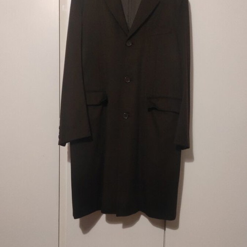 Artisti Italiani men's coat like new, brown, size L, wool and cashmere