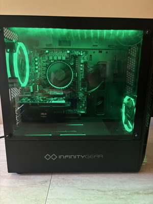 Gaming Office PC with 27” Monitor and Peripherals, like new