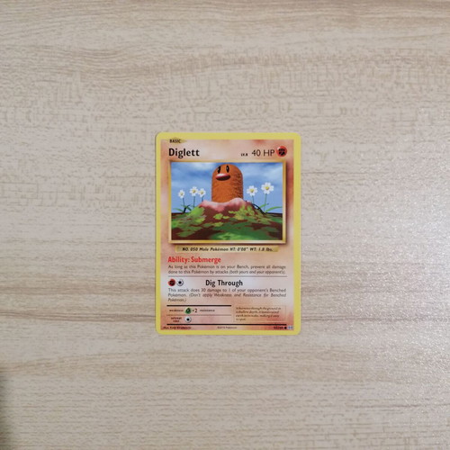 Pokémon Diglett Evolutions 2016 card new