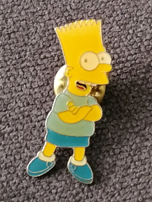 Simpsons διαφημιστικό πιν μεταχειρισμένο