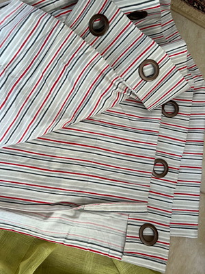 Κουρτίνες μεταχειρισμένες, 4 τεμάχια, κατάλληλες για παράθυρα