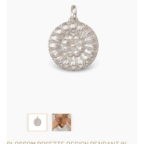 Lalaounis silver pendant charm new