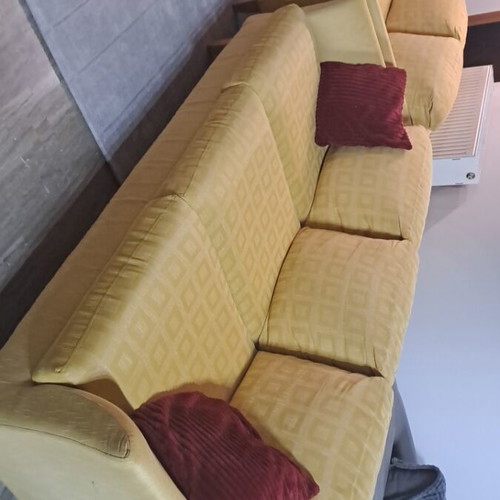 Two-seater and three-seater sofas like new
