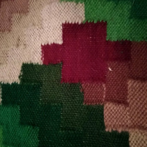 Vintage woven rug from the 60s like new, size 2.20x3.20