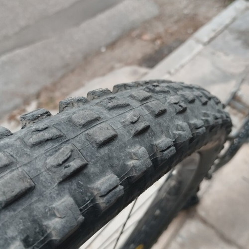 Maxxis Minion DHF tire used, downhill-enduro