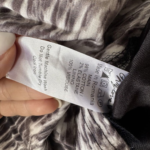 Oh My Love London dress size S like new, gray cotton