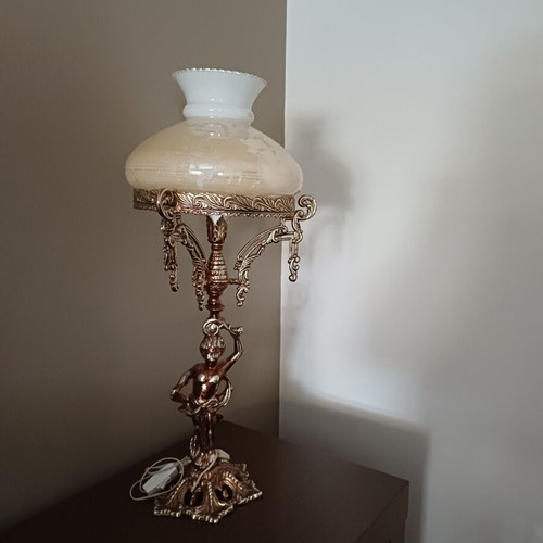 Vintage table lamp used
