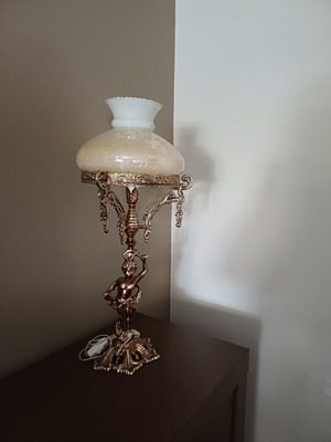 Vintage table lamp used
