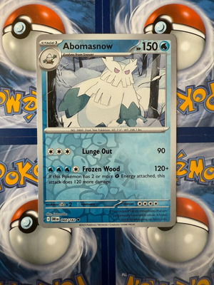 Abomasnow Reverse Holofoil 060/182 άριστη κατάσταση