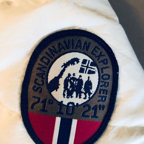 Scandinavian Explorer women's white jacket like new, size S