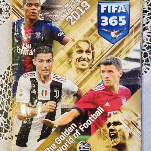FIFA 365 2019 Panini sticker album used with missing stickers