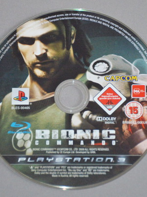 Bionic Commando for PlayStation 3 like new