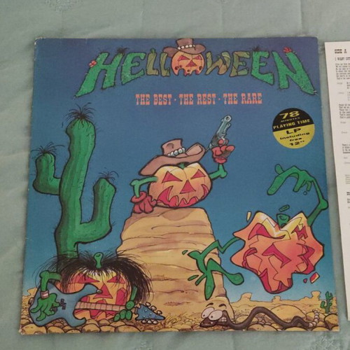 Helloween The Best The Rest The Rare vinyl used, metal