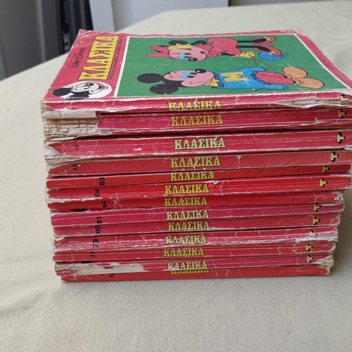 Vintage Κλασικά Disney comics used, pack of 13