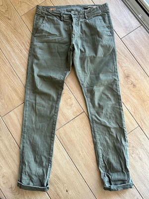 Men's pants like new, green