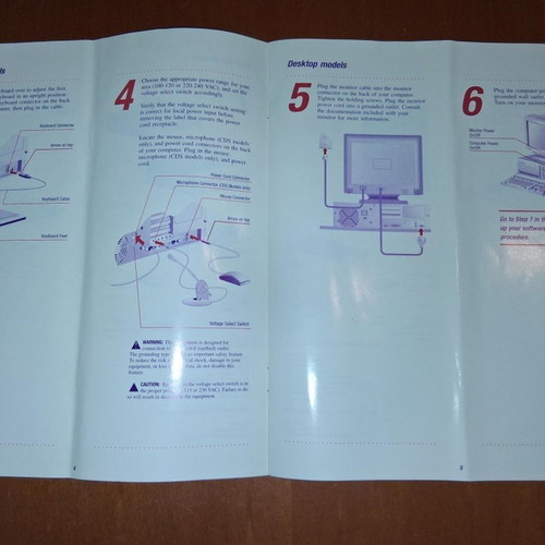 Compaq Quick Setup manual used