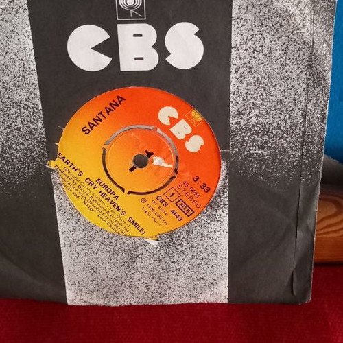 Santana Take Me With You vinyl used, Latin