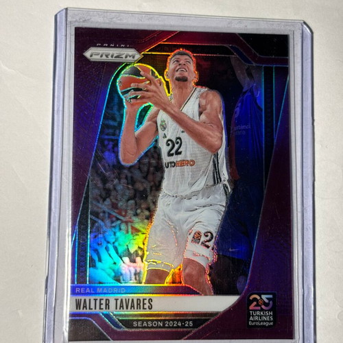 Panini Prizm Walter Tavares 2024-25 Purple Prizm card like new