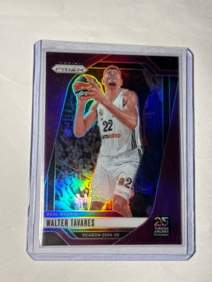 Panini Prizm Walter Tavares 2024-25 Purple Prizm card like new