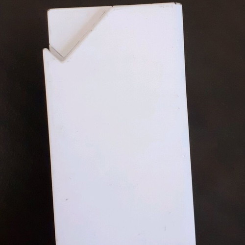 Davidoff white lighter like new with geometric texture