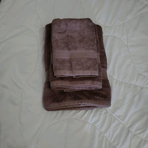 Bath towels new with small, medium, large sizes