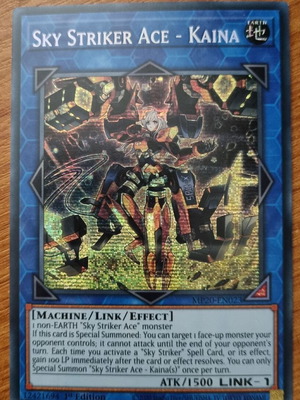 Sky Striker Ace - Kaina MP20 near mint Prismatic Secret Rare 1st edition