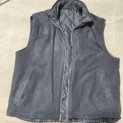 Men's Sleeveless Jacket used, gray, size XXL