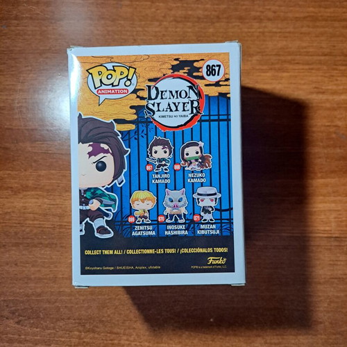 Funko Pop Tanjiro Kamado used from Demon Slayer