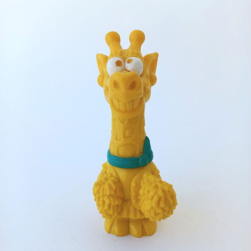 Collectible giraffe cheerleader pen figure Wendy's used, 1992-1995