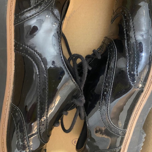 Clarks leather shoes used, size 37, black