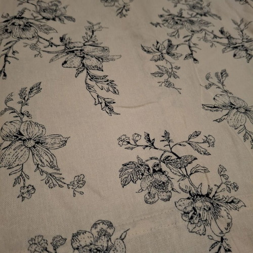 Sinsay Floral Shirt linen blend XXL new with tags