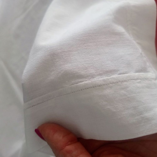 Tablecloth classic white minimal aesthetic 210x162cm like new