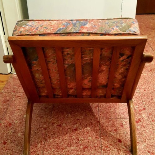 Wooden armchair vintage