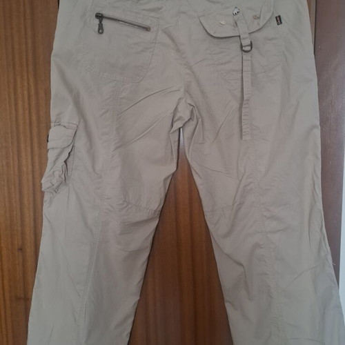 Grama Safari look pants, beige, size M, like new