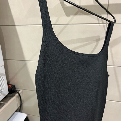 Midi black dress Zara Small like new