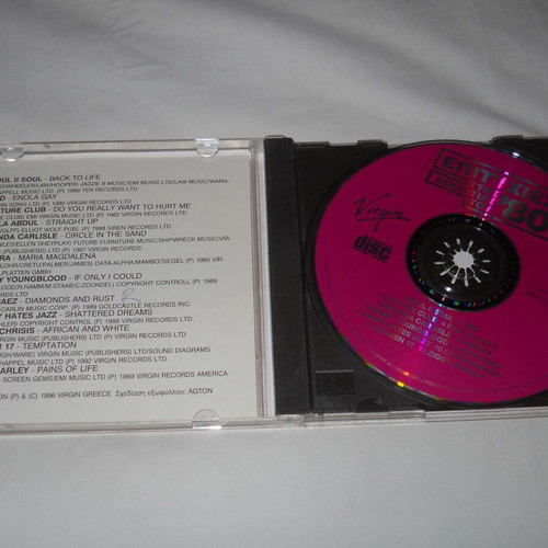 Hits of the 80s CD used, electronic genre