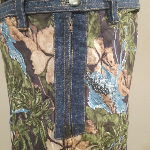Custo Barcelona Silk Set Medium Like New Embroidered With Sequins