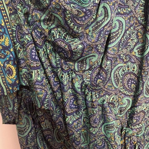 Summer dress new, asymmetrical green, short front long back
