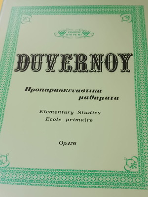 Duvernoy Piano Book Opus 176