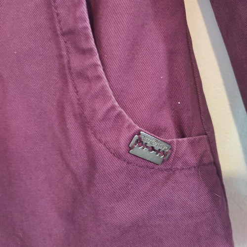 Attrativo coat used with detachable hood, purple, size S