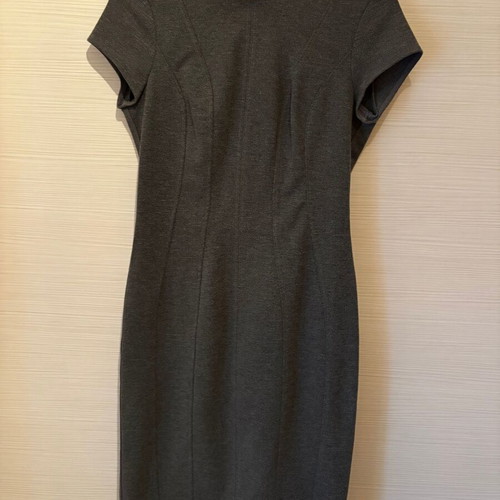 Gray office dress H&M size S like new