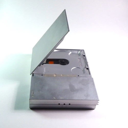 PlayStation 2 PS2 Slim silver console used for repair
